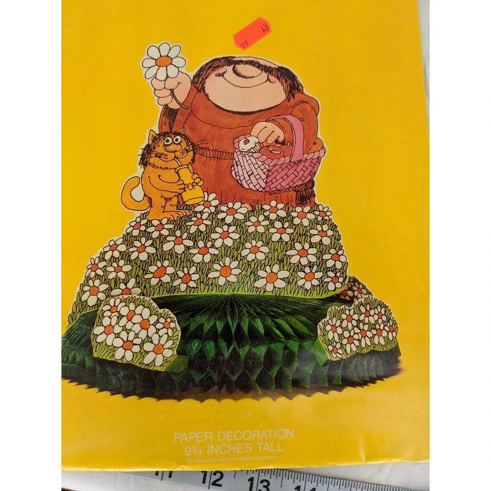 Sherman‎ on the Mount Paper Decoration Centerpiece Honeycomb 1983